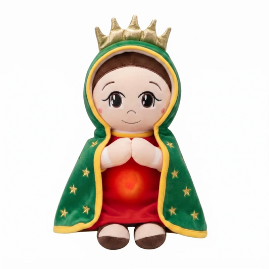 Peluche De Virgen María guadalupe Que Respira